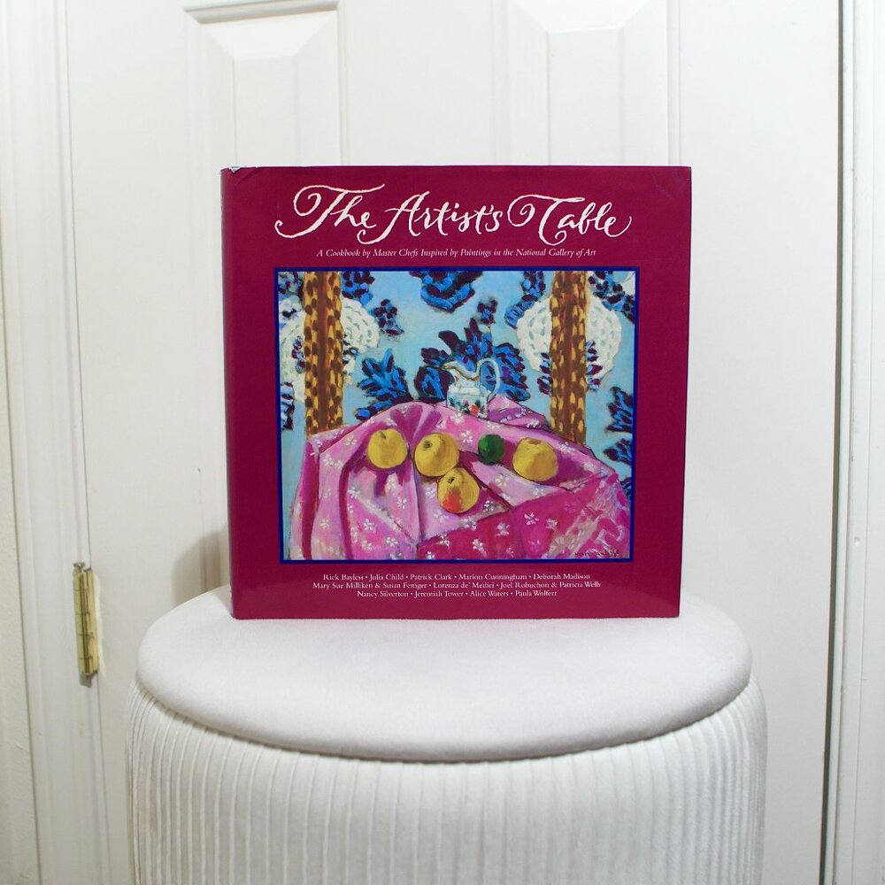 The Artists Table Cookbook Coffee Table Book